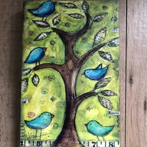 Decoupage Bird Picture 🐦